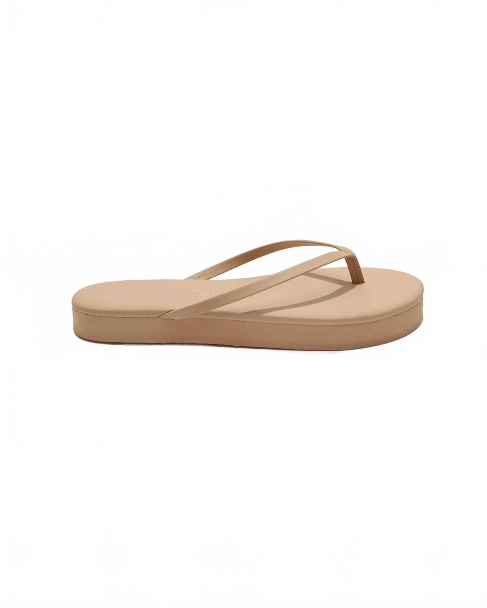 NEW TKEES women's lily platform sandals in sunkissed